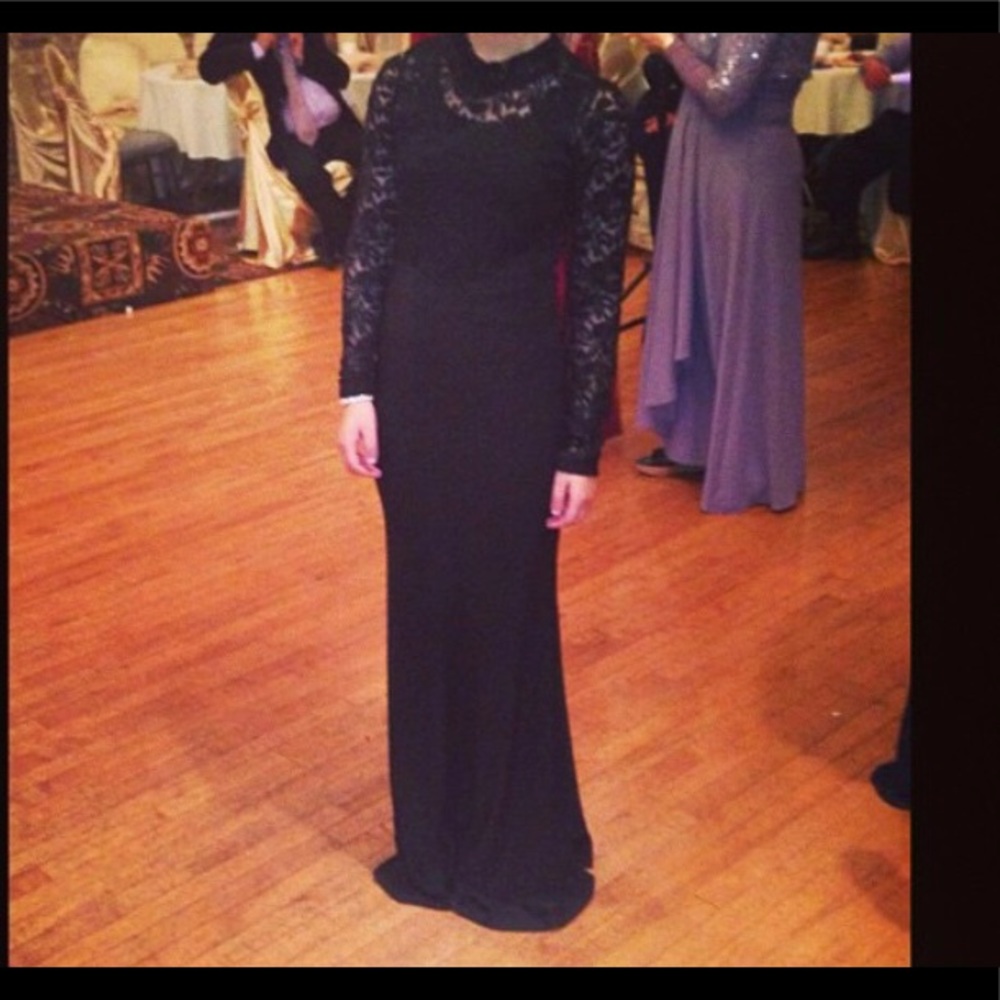 Classy black dress